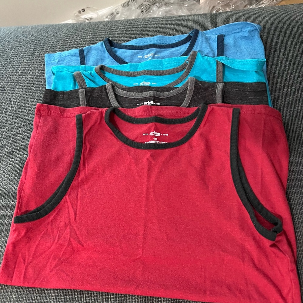 Boys tank top, Size medium. Great for summer wear. take all for 10.00.